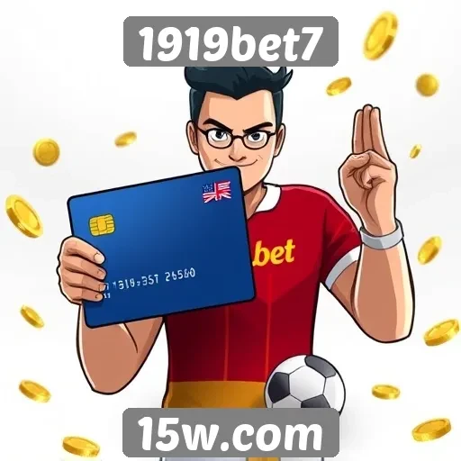 Opções de pagamento disponíveis no 1919bet7